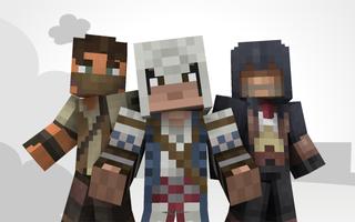 Assassin Skins for Minecraft پوسٹر