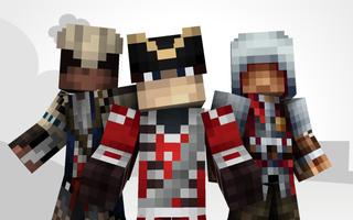 Assassin Skins for Minecraft syot layar 1