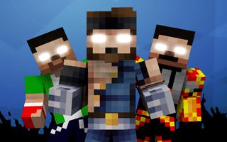 برنامه‌نما Skins Herobrine for Minecraft عکس از صفحه
