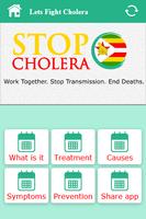 Stop Cholera In Zimbabwe Affiche