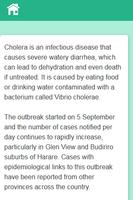 Stop Cholera In Zimbabwe screenshot 1