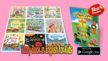 Story Book in English for Kids Affiche