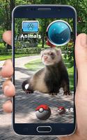 Pocket Cute Animals GO! captura de pantalla 1