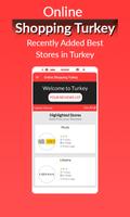 Online Shopping Turkey Affiche