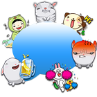 Funny Stickers for Messenger Zeichen