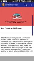celebrity divorce stories स्क्रीनशॉट 3