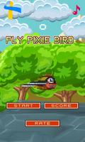 Fly Pixie Bird Affiche