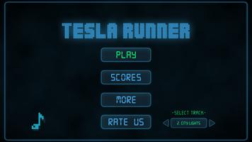 Tesla Runner Affiche