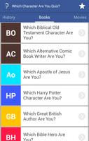 Which Character Are You Quiz Plakat