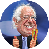 Bernie Sandwiches Zeichen