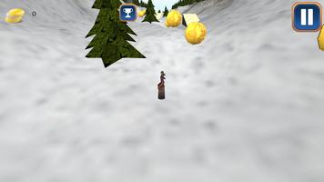 Snowboard Slopestyle Skater 3D plakat