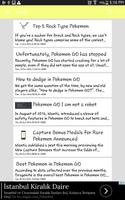 Ultimate Guide for Pokemon Go capture d'écran 2