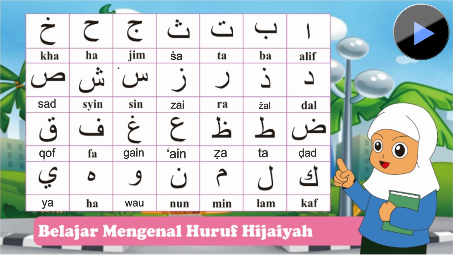 Belajar Huruf Hijaiyah Apk - Marogi