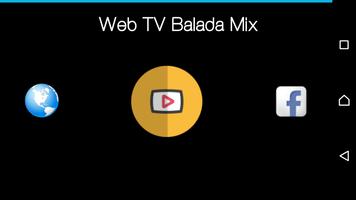 Web TV Balada Mix plakat