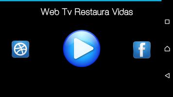 Web Tv Restaura Vidas plakat