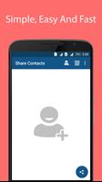 Share Contacts Affiche