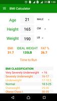 BMI Calculator ảnh chụp màn hình 3
