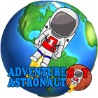 Adventure boy Astronaut-- Free icon