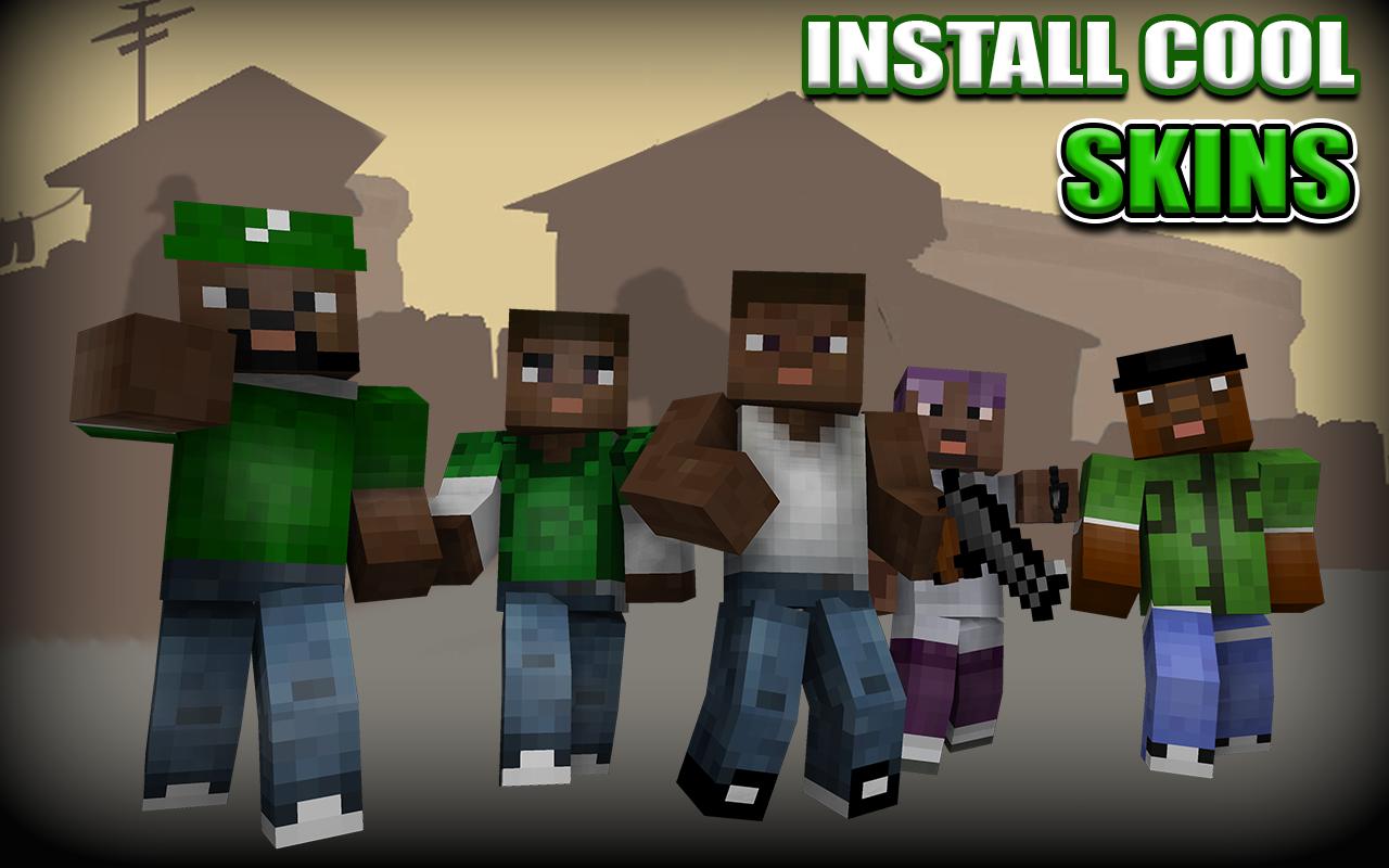 Mod GTA SA for Minecraft APK Download - Free Entertainment ...