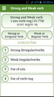 Irregular Regular Verbs Bangla Affiche
