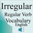 Irregular Regular Verb English APK