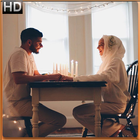 muslim couple cute images HD simgesi