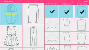 Fashion Design Flat Sketch - Fashion Designing App capture d'écran 1