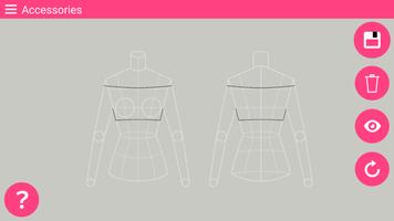 Fashion Design Flat Sketch - Fashion Designing App capture d'écran 2