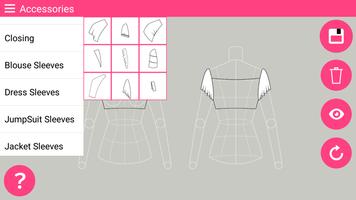 Fashion Design Flat Sketch - Fashion Designing App capture d'écran 3