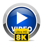 8k Video Downloader icône