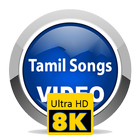 Tamil Songs Video Downloader  8K Ultra HD icône