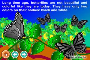Story of Flower and Butterfly Cartaz