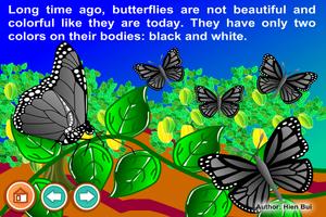 پوستر Story of Flower and Butterfly