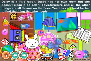 The tidy little rabbit Affiche