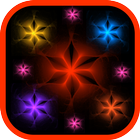 Colorful Radiant Flowers LWP icon