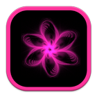 Dazzling Flowers LWP Pro icône