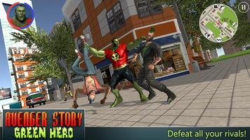 Avenger Story: Green Hero Affiche