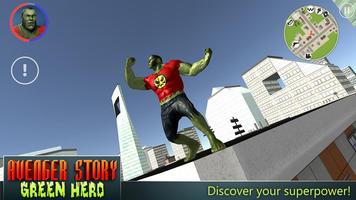Avenger Story: Green Hero capture d'écran 1