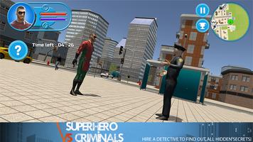 Superhero vs Criminals Cartaz