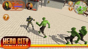 Hero City: Iron Legend Affiche