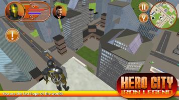 Hero City: Iron Legend syot layar 1