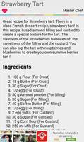 Strawberry Tart Recipes 📘 Cooking Guide Handbook تصوير الشاشة 2