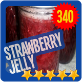 Strawberry Jelly Recipes 📘 Cooking Guide Handbook icône