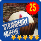 Strawberry Muffin Recipes 📘 Cooking Guide иконка