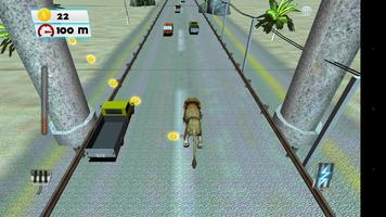 Angry Lion Simulator:City Dash screenshot 1