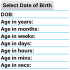 آیکون‌ Age Calculator