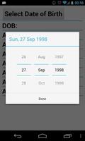 Age Calculator ภาพหน้าจอ 2