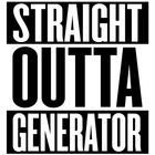 Straight Outta Generator иконка