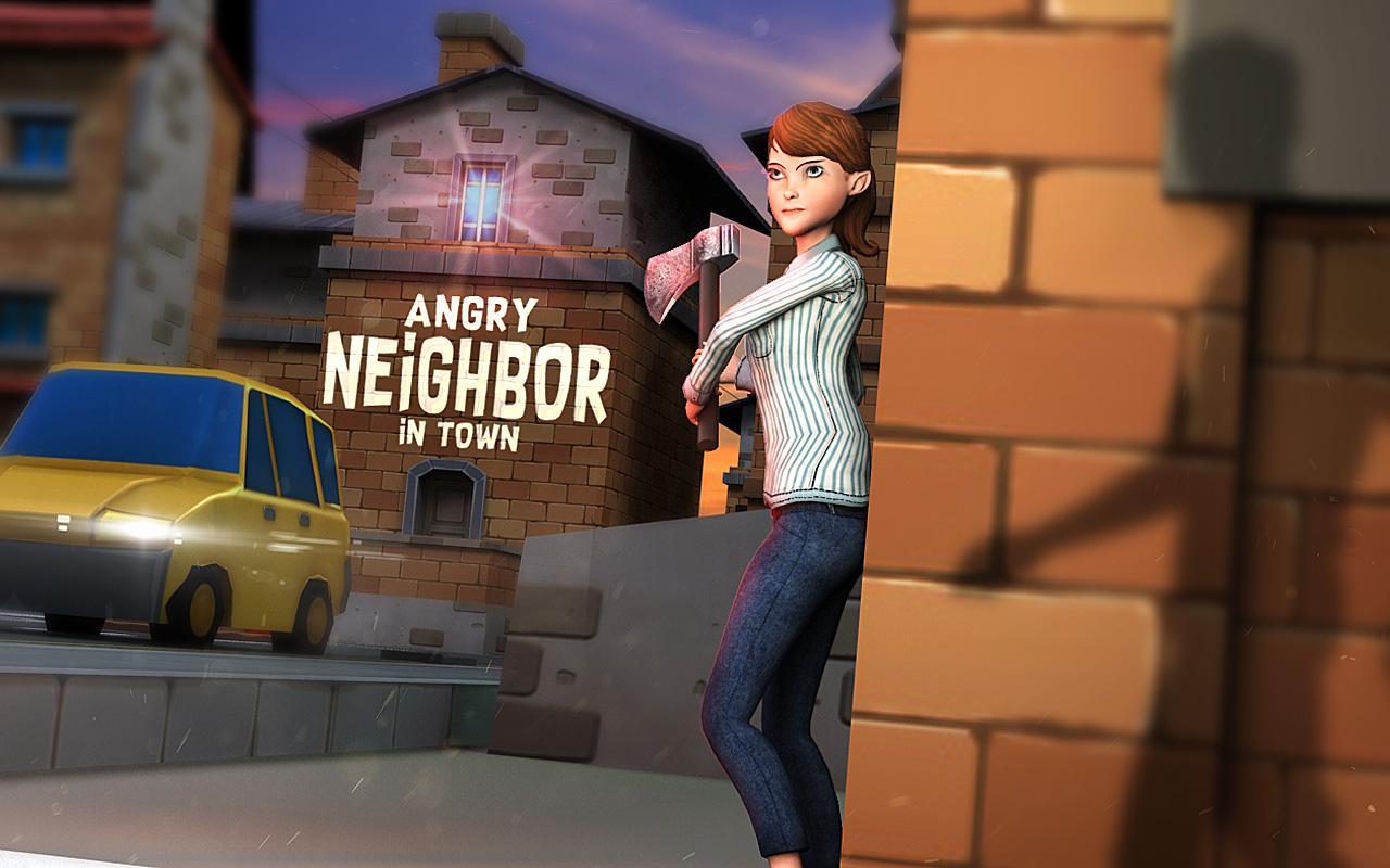 Игра angry neighbor нужно скачивать