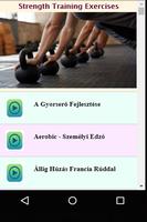 Strength Training Exercises Affiche